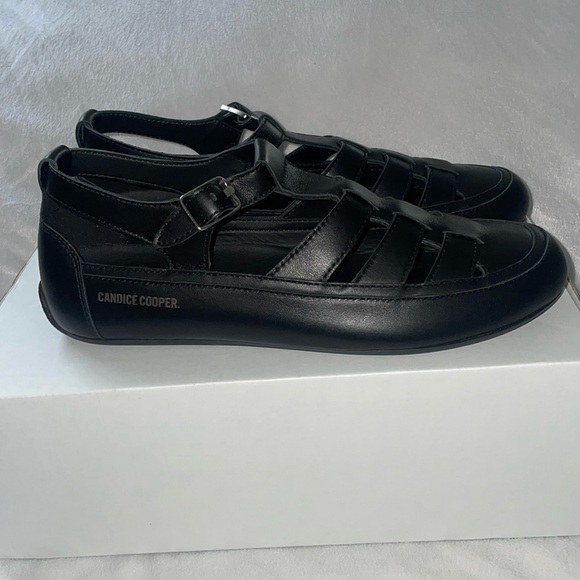 NWT Candice Cooper Rock T-Bar Fisherman Sandal - Picture 10 of 15